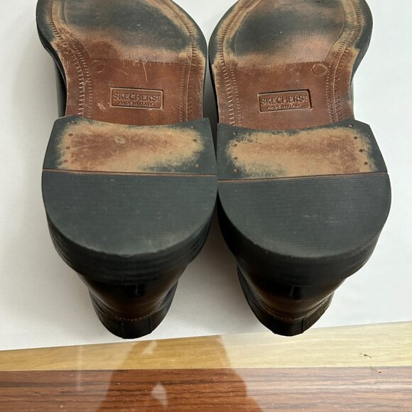 Skechers Leather Vintage Boot with Buckle - Made in Italy - Picture 11 of 13